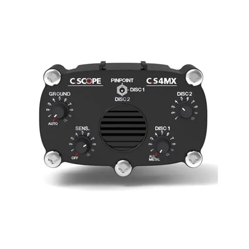 C.Scope Dedektör C.Scope CS4MXi Arama Başlıklı VLF Metal Dedektörü (17 kHz, Motion, Çift Kanallı Ayrım, Otomatik Zemin Dışlama)