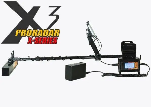 DRS Dedektör DRS Pro Radar X-3 Yeraltı Radar ve Define Dedektörü (Çoklu Mod, Sinyal İşleme, Parazit Filtreleme)