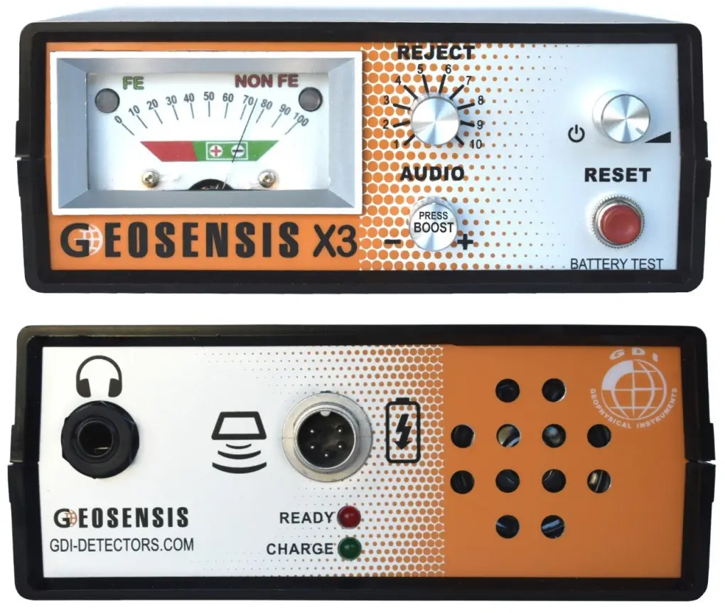 GDI Detectors GDI Geosensis X3 Pulse Indüksiyon Derin Arama Dedektörü - Tam Donanımlı 3D Pro Paket