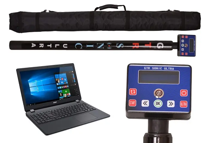 Hira Dedektör Hira Dedektör GTR Sonic Ultra Elektromanyetik/Ultrason 3D Yer Altı Görüntüleme Cihazı (3D Ultrason, Kaya İçi Boşluk/Metal, Yapı ve Boşluk Tespiti)