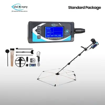 Adrenalin Visionary Standart Paket — PI Derin Metal Dedektörü (Çoklu Başlık, ID Ayrım, Genişletilebilir Altyapı) görsel 3