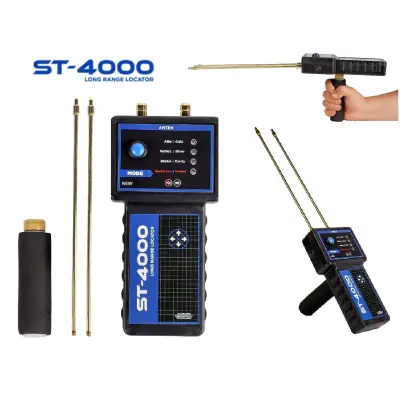 Avrupa Dedektör ST-4000 Uzun Menzilli Elektronik Alan Tarama Cihazı (4 Mod, Çift Anten, Define ve Boşluk Ön Keşfi) görsel 2