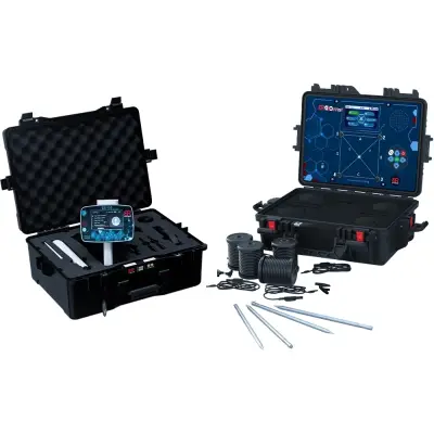 BR Detector BR950 Professional Profesyonel Çok Sistemli Yeraltı Suyu Tespit Cihazı (Jeofizik, LRL ve 3D Tarama, Tablet Uygulamalı) görsel 2