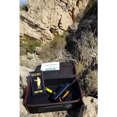 Britbe Detectors Tesoro Gold Max Uzun Menzilli Altın Dedektörü (Alan Tarama ve İyonik Radar, 1 Yıl Garanti) görsel 3
