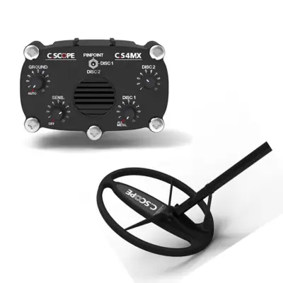 C.Scope CS4MXi Arama Başlıklı VLF Metal Dedektörü (17 kHz, Motion, Çift Kanallı Ayrım, Otomatik Zemin Dışlama) görsel 4