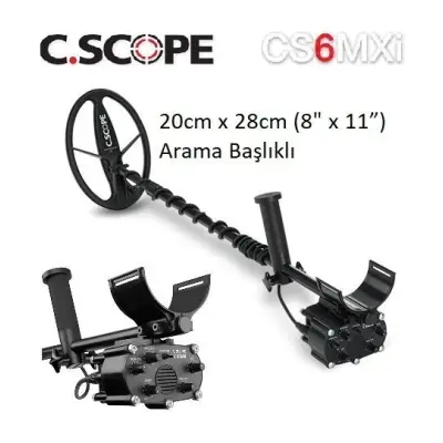 C.Scope CS6MXi Arama Başlıklı VLF Metal Dedektörü (17 kHz, Motion, Çok Tonlu Ayrım, Su Geçirmez Başlık) görsel 3