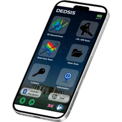 DEDSIS DSM-X 3D Yeraltı Görüntüleme ve Analiz Cihazı (3D/2D Haritalama, Boşluk Tespiti, Dijital Pusula) görsel 4