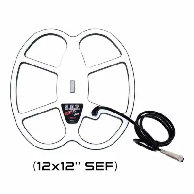 Detech EDS Gold Catcher Üç Başlıklı Yüksek Frekanslı Altın ve Define Dedektörü (6" + 10" DD ve 12x12" SEF Pro) görsel 4