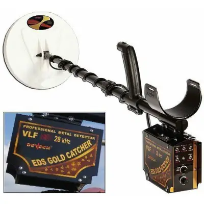 Detech EDS Gold Catcher Yüksek Frekanslı Çift Başlıklı Altın Dedektörü (6" ve 10" DD) görsel 2