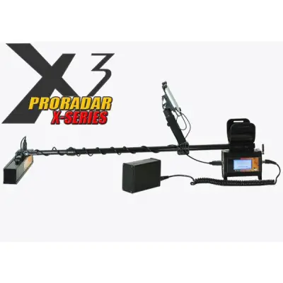 DRS Pro Radar X-3 Yeraltı Radar ve Define Dedektörü (Çoklu Mod, Sinyal İşleme, Parazit Filtreleme) görsel 4
