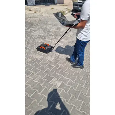 TORK GPR 500 MHz Yer Radarı Sistemi (GPR, Radargram, Dielektrik Seçimi, 3D/2D Yazılım Analizi) görsel 3