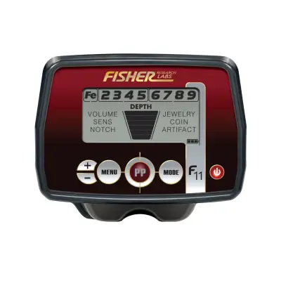 Fisher F11 Kolay Kullanımlı Başlangıç Define Dedektörü (18 cm Başlıklı)