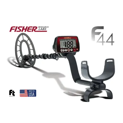 Fisher F44 Çok Modlu Zemin Dengelemeli Define Dedektörü (28 cm Konsantrik Başlıklı) görsel 2