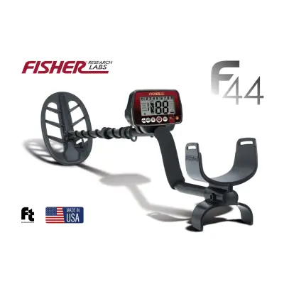 Fisher F44 Geniş DD Başlıklı Zemin Dengelemeli Define Dedektörü (28 cm) görsel 2