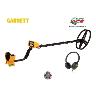 Garrett Euro ACE Double-D Başlıklı Dedektör (8.5x11") görsel 2
