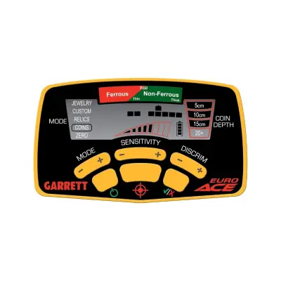 Garrett Euro ACE Double-D Başlıklı Dedektör (8.5x11") görsel 3
