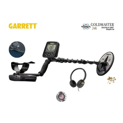 Garrett GoldMaster 24K Yüksek Frekanslı Altın Dedektörü (6x10" DD Başlıklı) görsel 2