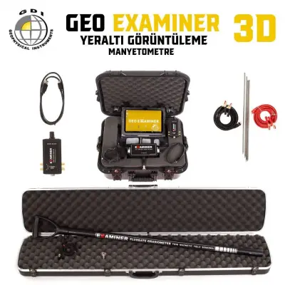 GDI Geo Examiner 3D Tablet Kontrollü Görüntüleme Sistemi - Rezistivite ve Manyetometre Modüllü Paket
