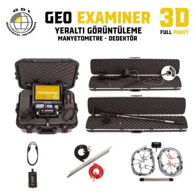 GDI Geo Examiner 3D Tablet Kontrollü Görüntüleme Sistemi - Tam Donanımlı Full Paket