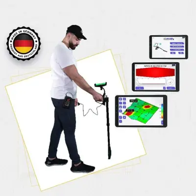Ger Detect UIG Ground Scan Hafif 3D Yer Altı Görüntüleme Cihazı (Çok Sistemli, Duvar Tarama) görsel 2