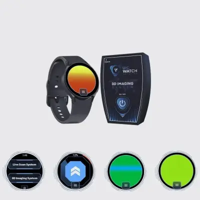 Ger Detect UIG Watch Kompakt Saat Tipi Üç Sistemli 3D Yer Altı Görüntüleme Cihazı görsel 4