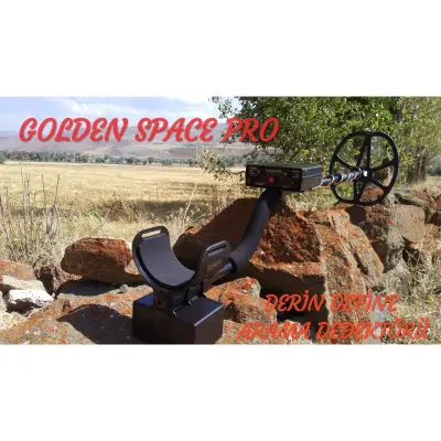 Golden Space Pro VLF Derin Ayrımlı Define ve Altın Dedektörü (Otomatik/Manuel Toprak Ayarı, Metal Ayrımı, Pinpoint, Şarjlı Batarya) görsel 3