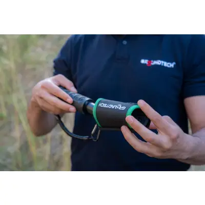 Groundtech IQ Pointer Pulse İndüksiyon Pinpointer Noktalama Dedektörü (360° Algılama, Su Geçirmez, Dahili Fener, Dalış/Gizlilik Modu) görsel 3