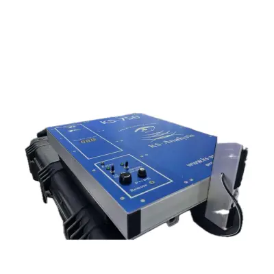 KS Analysis KS-750 Elektromanyetik Yeraltı Metal Arama Cihazı (Dokunmatik Ekran, Gürültü Filtreleme, Kompakt Tasarım)