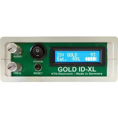 KTS Gold ID-XL Derin Pulse İndüksiyon Altın Dedektörü (Aktif Metal Ayrımı ve Tür Göstergesi, Zorlu Zemin Performansı, Başlık Paketi)