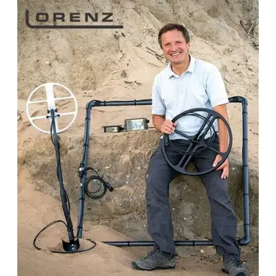 Lorenz Z2 Derin Pulse İndüksiyon Metal Dedektörü (Otomatik/Manuel Zemin Ayarı, Gelişmiş Metal Tanıma, Başlık Çeşitliliği) görsel 3