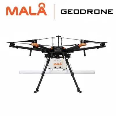 Mala GPR GeoDrone 80 Drone Uyumlu Havadan Yer Altı Radarı (Erişilmesi Zor Araziler İçin GPR)