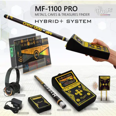 MWF MF-1100 Pro Süper Paket Uzun Menzilli, Hibrit ve Jeofizik Sistemli Çoklu Tespit Cihazı görsel 3