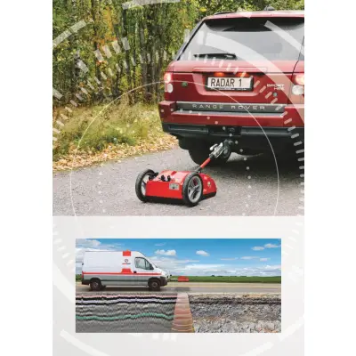 Radar Team Cobra Wireless GPR Kablosuz Çok Frekanslı Yere Nüfuz Eden Radar (2 Kanallı, Geniş Bant, Arazi Kitli) görsel 4