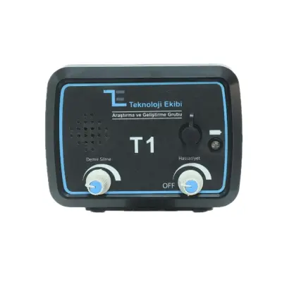 Teknoloji Ekibi T1 Çift Pot VLF Tek Para ve Define Dedektörü (Kolay Kullanım, Çift Sesli Ayrım, Katlanabilir Taşınabilir Yapı) görsel 1