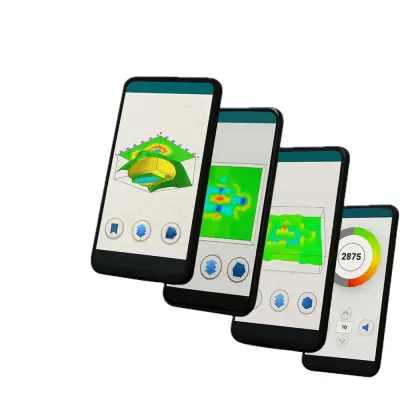 Teknoloji Ekibi TreasureMeter TM1 Çok Modlu Yer Altı Görüntüleme Cihazı (İşaretçi, Canlı 3D, 2D/3D Görüntüleme, Telefon Uygulamalı) görsel 3
