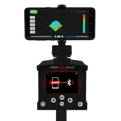 Vario Detectors Deep 3D Max Alan Tarama ve 3D Yer Altı Görüntüleme Cihazı (Çok Antenli Alan Tarama + Manyetik Sensör + 3D, Çok Modlu, Mobil Uygulama) görsel 4