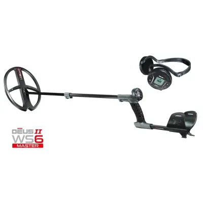 XP Deus 2 WS6 Master Tam Kablosuz Dedektör — WS6 Kulaklık ve 34x28 cm FMF Başlık görsel 2