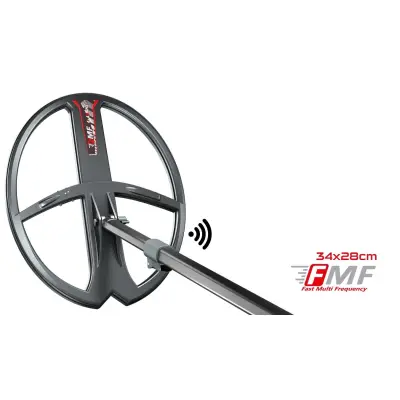 XP Deus 2 WS6 Master Tam Kablosuz Dedektör — WS6 Kulaklık ve 34x28 cm FMF Başlık görsel 4