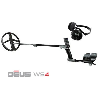 XP Deus Tam Kablosuz Dedektör — Ana Ünite, WS4 Kulaklık ve 28 cm X35 Başlık görsel 2