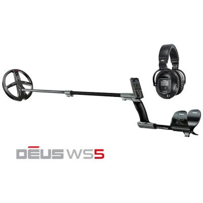 XP Deus Tam Kablosuz Dedektör — Ana Ünite, WS5 Kulaklık ve 22 cm X35 Başlık görsel 2