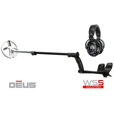 XP Deus WS5 Master Tam Kablosuz Dedektör — WS5 Kulaklık ve 22 cm HF Başlık görsel 2