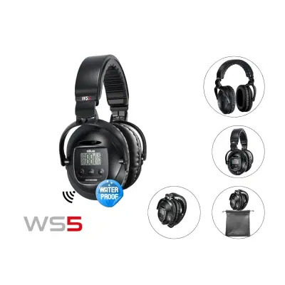 XP Deus WS5 Master Tam Kablosuz Dedektör — WS5 Kulaklık ve 22 cm HF Başlık görsel 3