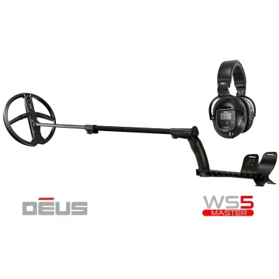 XP Deus WS5 Master Tam Kablosuz Dedektör — WS5 Kulaklık ve 28 cm X35 Başlık görsel 2