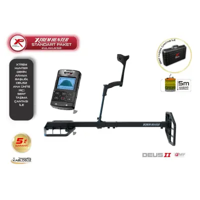 XP Xtrem Hunter XTR-115 FMF Derin Arama Dedektörü Seti görsel 3