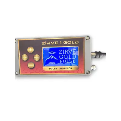 Zirve Gold Pulse Derin Arama Dedektörü (PI Teknoloji, Farklı Başlık Seçenekleri, Zemin Mineral Koruması)