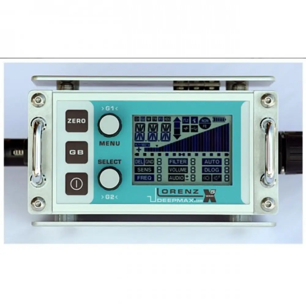 Lorenz Deepmax Lorenz Deepmax X5 Derin Pulse İndüksiyon Metal Dedektörü (Pulse GBS, DD ve Kare Başlık, Metal Sınıflandırma, Zemin Dengeleme)