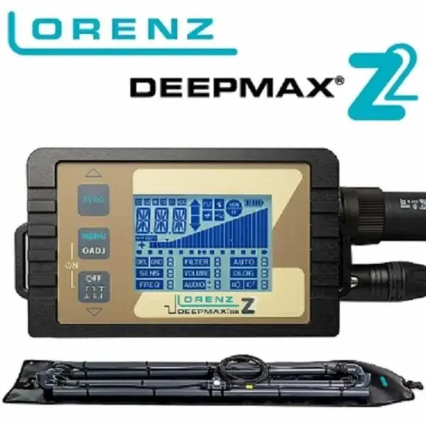 Lorenz Deepmax Lorenz Z2 Derin Pulse İndüksiyon Metal Dedektörü (Otomatik/Manuel Zemin Ayarı, Gelişmiş Metal Tanıma, Başlık Çeşitliliği)
