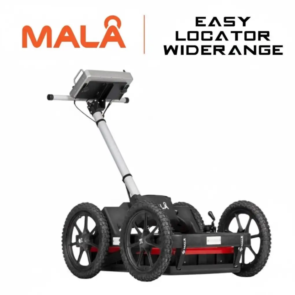 Mala Mala GPR Easy Locator WideRange RTC Sığ ve Derin Eş Zamanlı Altyapı Tespit Yer Radarı (Geniş Bantlı GPR)