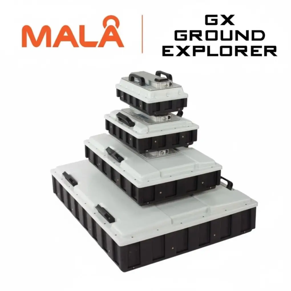 Mala Mala GPR Ground Explorer GX HDR Çoklu Anten Seçenekli Kablosuz Profesyonel Yer Radarı Sistemi