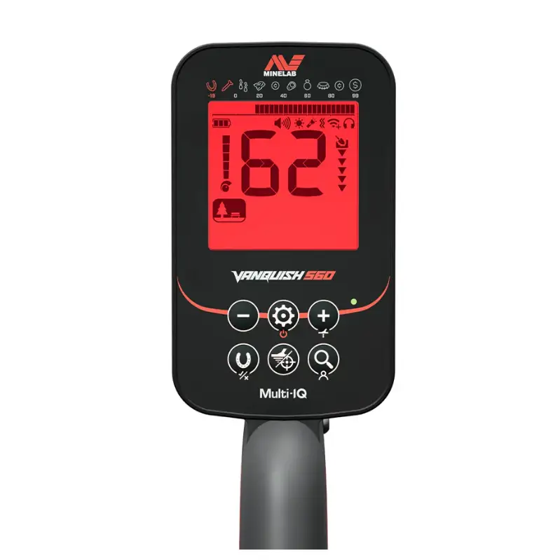 Minelab Vanquish 560 Çok Frekanslı Tam Su Geçirmez Dedektör